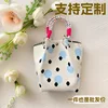 Blue polka dots