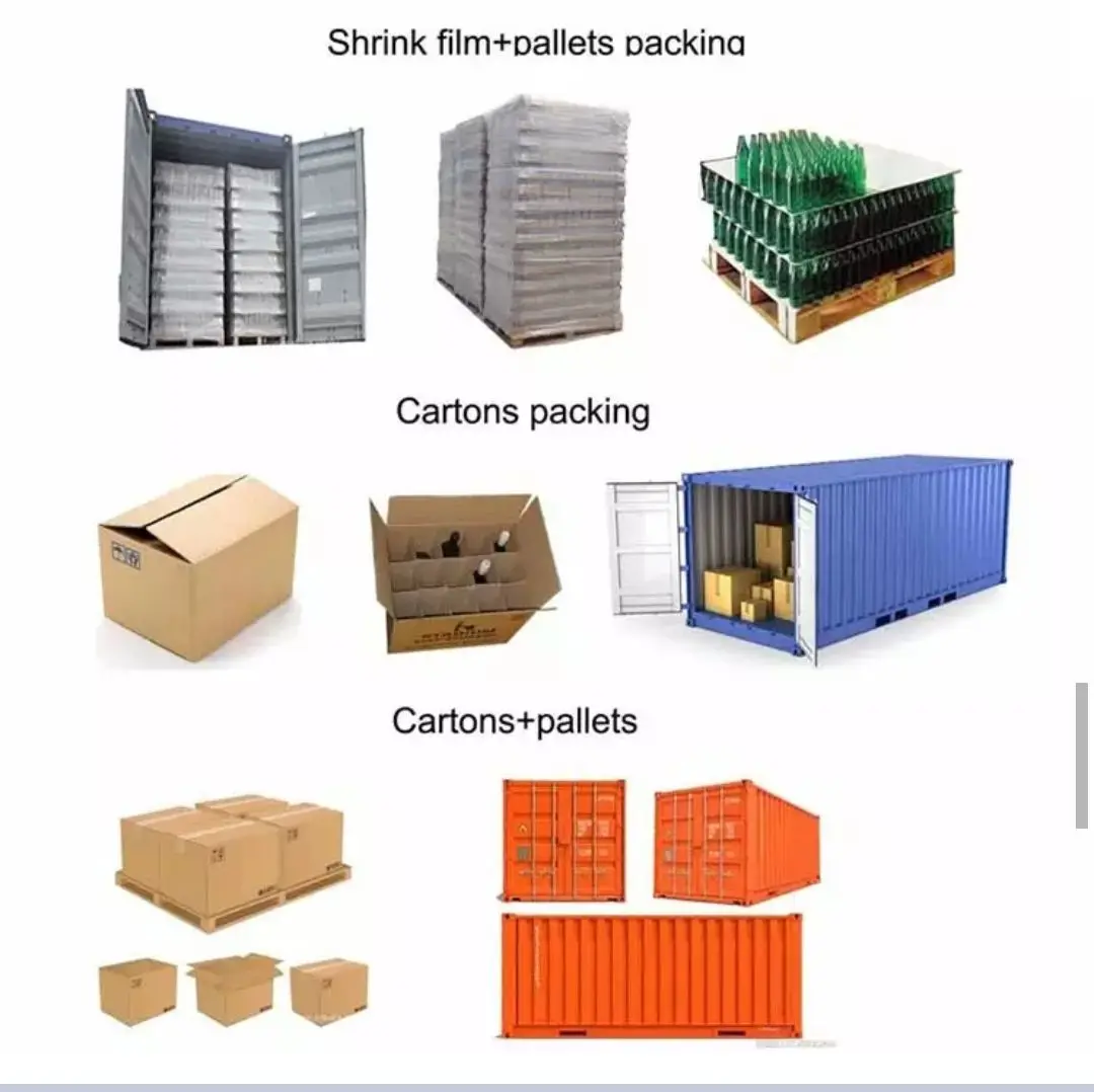 Beer Bottle 250ml 330ml 500ml Soft Drinking Beverage Dispenser Bottle