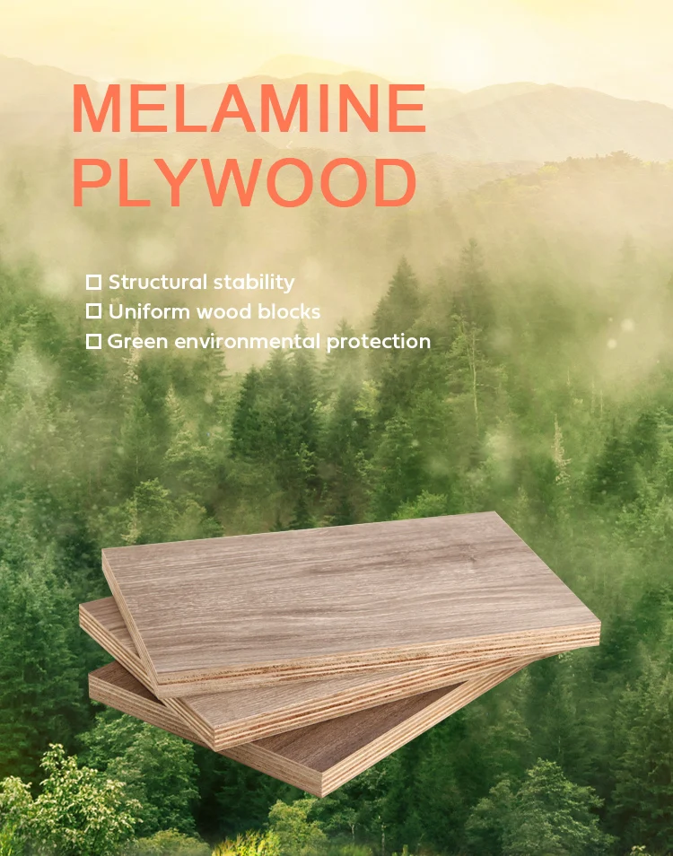 4x8ft Boards Plywood Board 12mm Stickers Hardwood Melamine Plywood