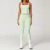 2027 vest + 9238-1 pants light fruit green