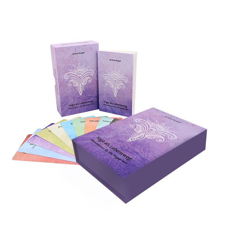 Бумага солнцезащитные очки с печатью логотипа на заказ покер карты Box колоды игральных карт Таро Oracle