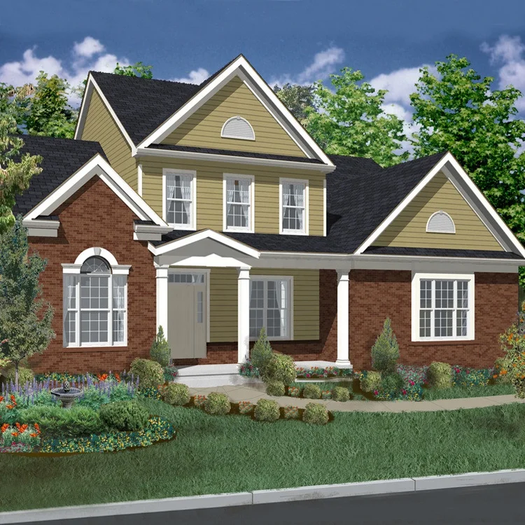 Китайская легкая стальная вилла на заказ лидер продаж сборный дом