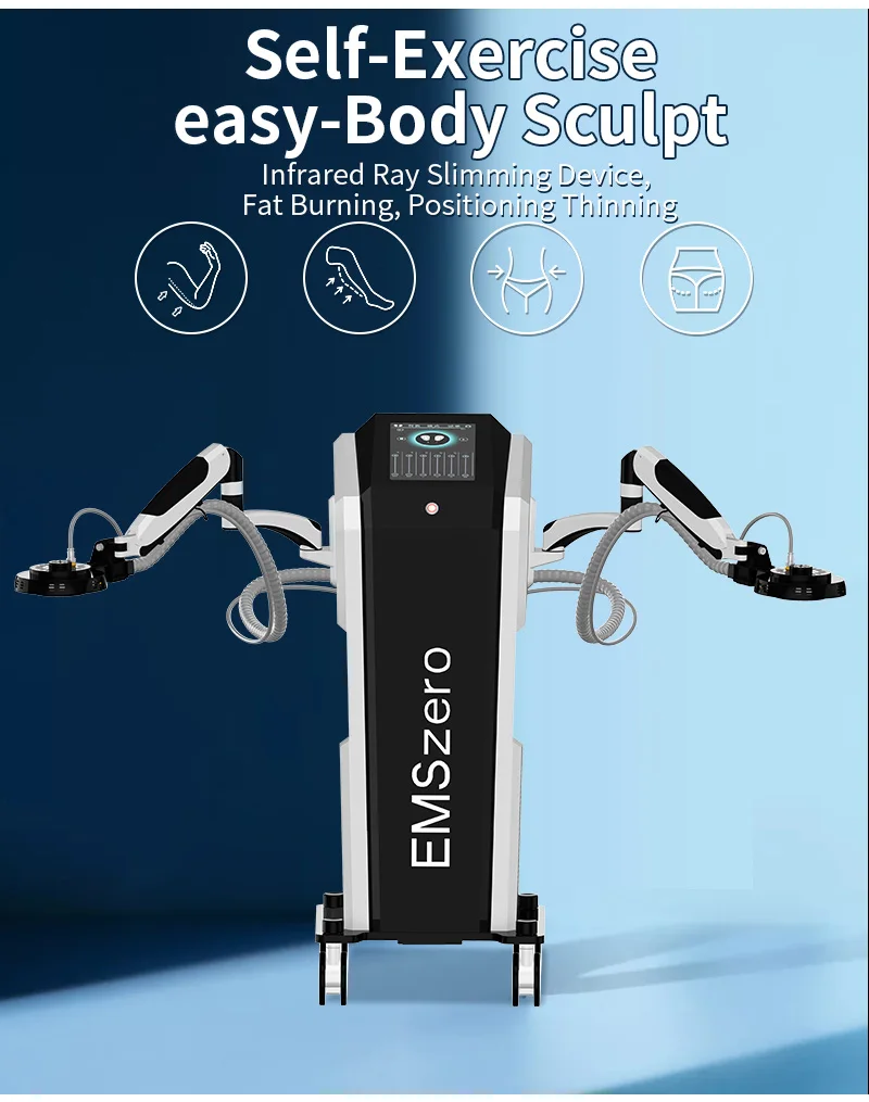 2/4 Handles Ems slim neo RF Muscle Sculpting Building Loss Weight Professional Fitness Sculpting Machine