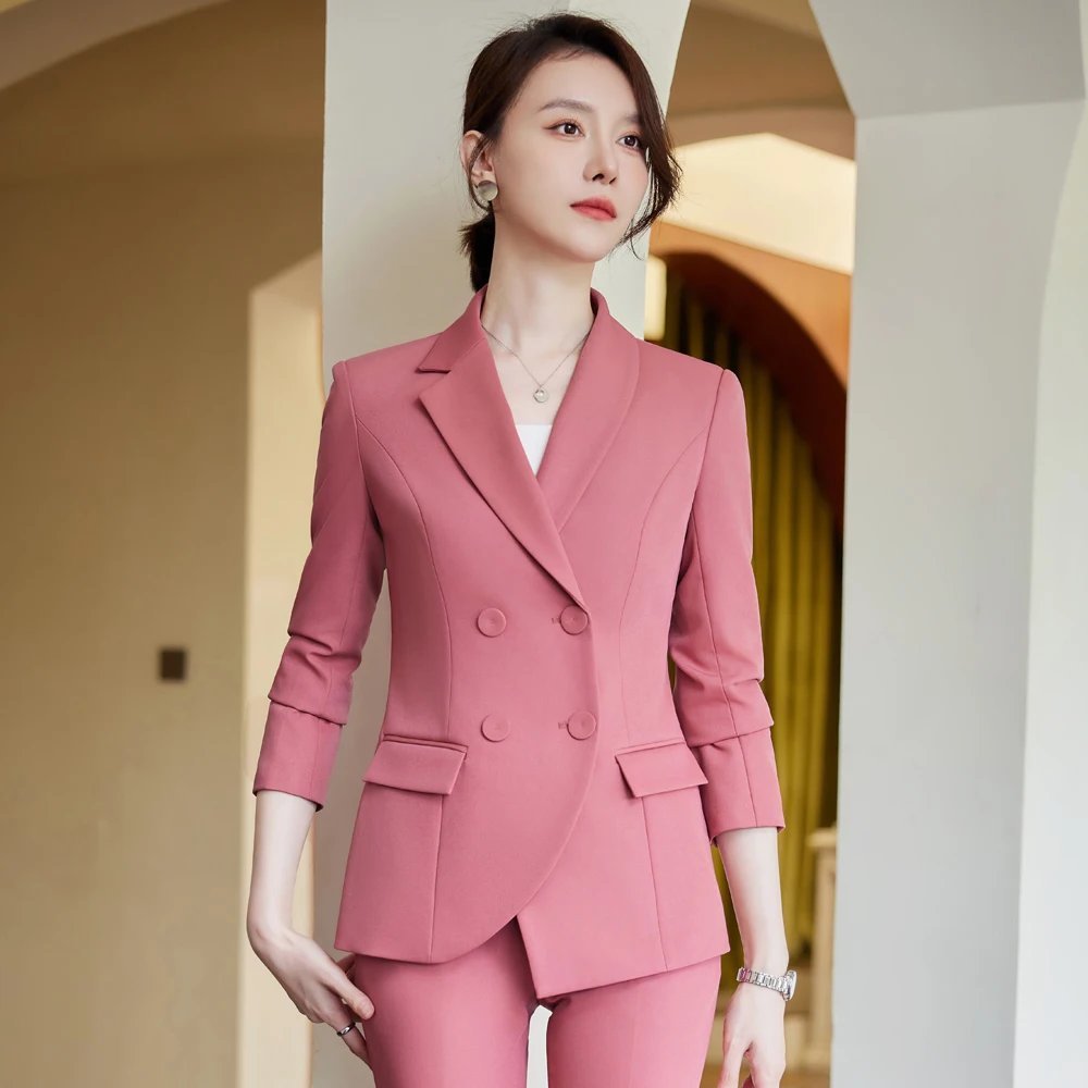 Oem China Factory High-quality Pink Suit Wholesale 2 Piece Set For ...