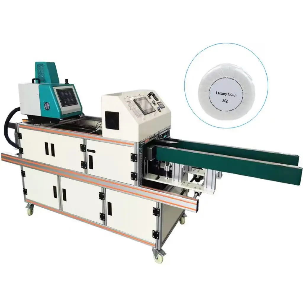 CB-110S Hotel Supplies Soap Carton Box Sealing Machine Hot Melt Glue Paper Box Sealer Bottle Water Carton Gluing Machine