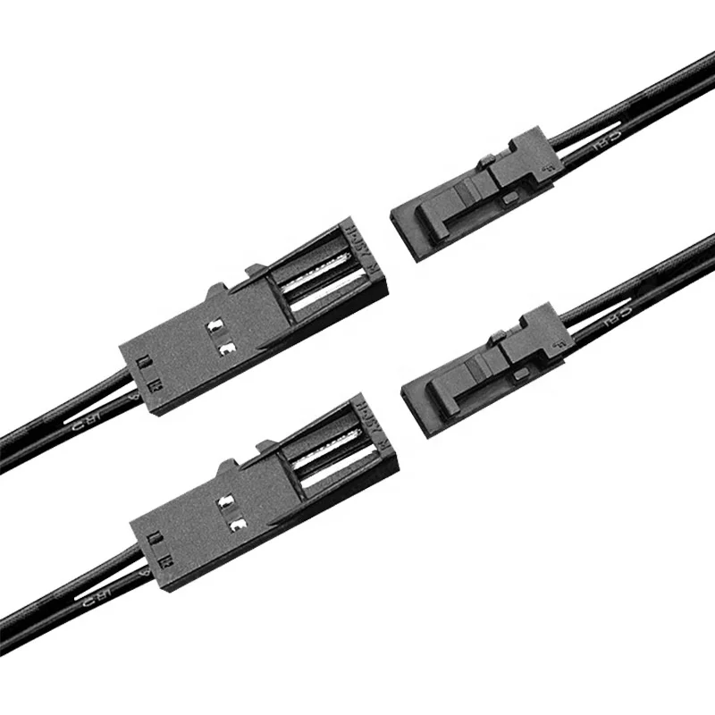 Mini 2 Pin 3 Amp L813 Dupont Connector Cable with Lock for Cabinet