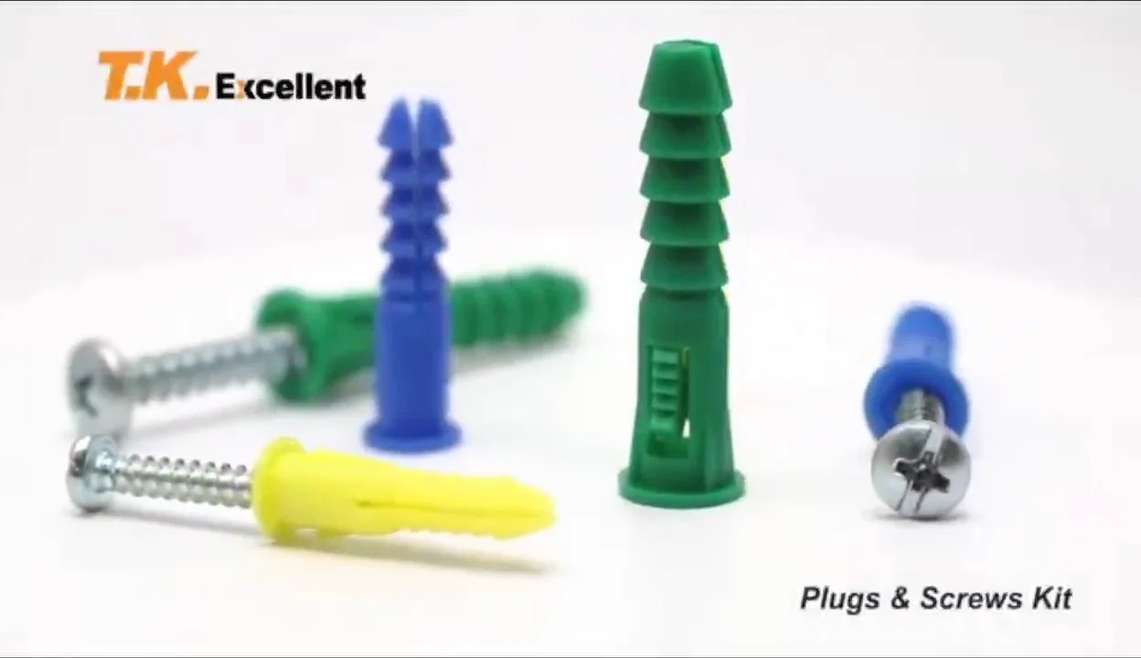 Plastic Screw Anchors For Concrete Installing Wall Brick Anchors Buy