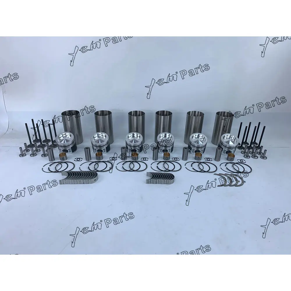C6.4 Engine Repair Kit With Engine Valve Bearings Piston Rings Liner Gaskets for Caterpillar