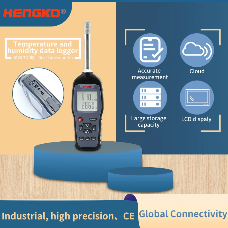 Digital Humidity Tester Hygrometer, For Industrial