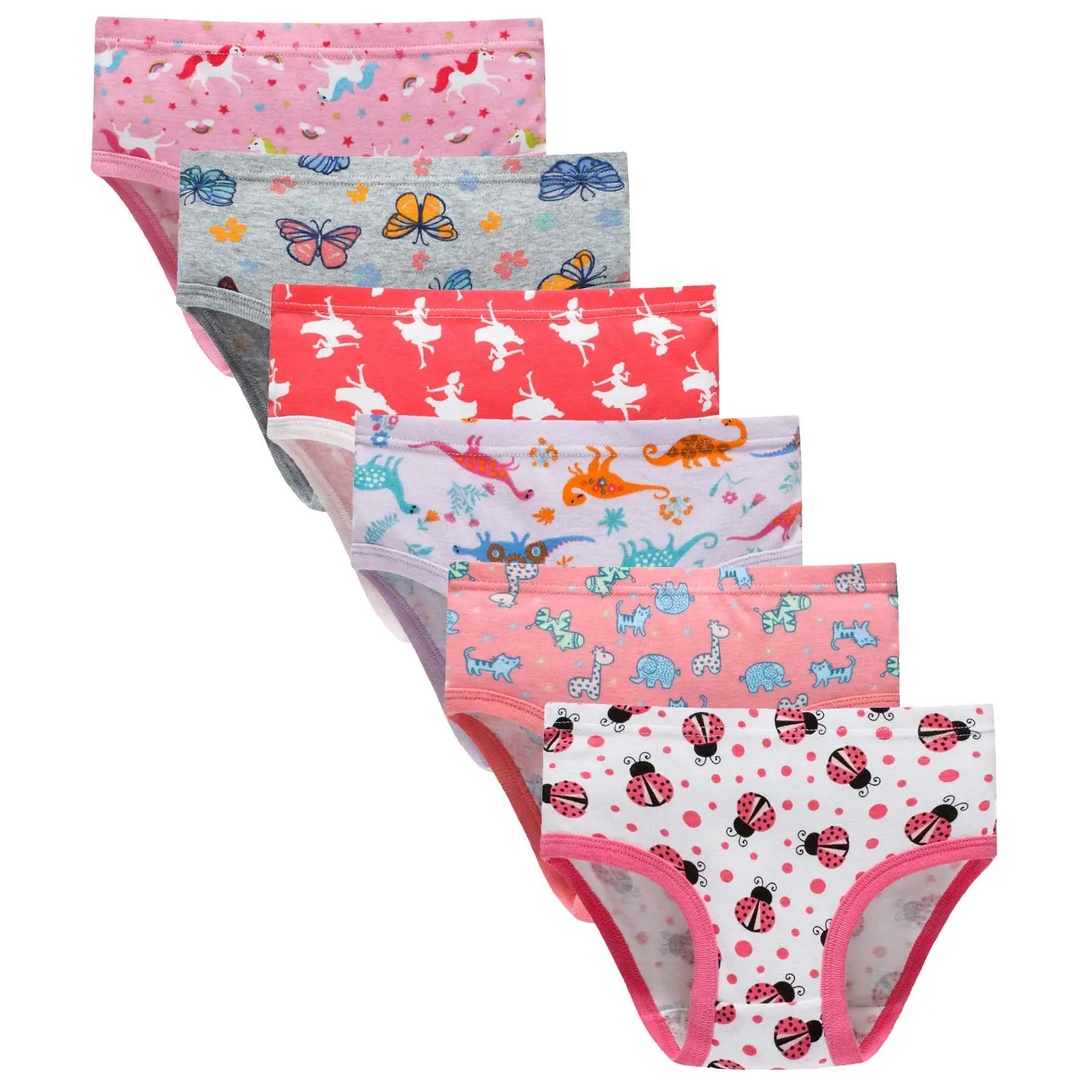 Baby Soft Cotton Underwear Little Girls'briefs Toddler Undies - Buy ...