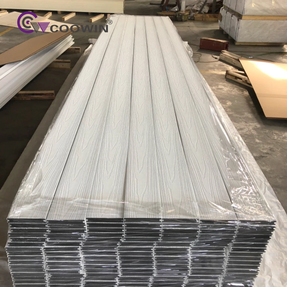 European Style Wood Plastic Composite 3D Embossing Deck Flooring Outdoor Teak Pvc Decking Garden Park Indoor Use Brushed