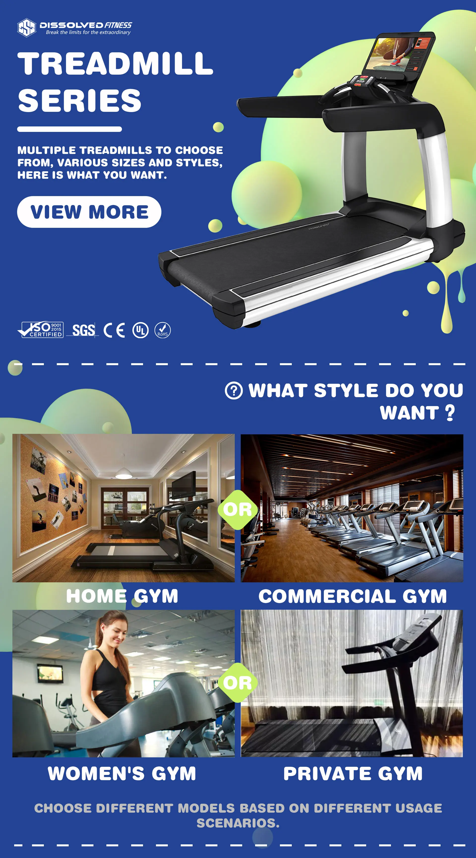 Body Building Treadmill Running Machine Fitness Foldable Running