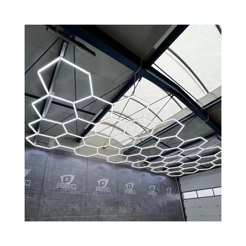 High Lightnesstakenow Pro Led Handheld Inspection Hexagon Panel Hex Led Ceiling Wall Detailing Studio Poshing Workshop Light