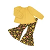 Giallo Brillante + Stampa Floreale con Frutti Neri
