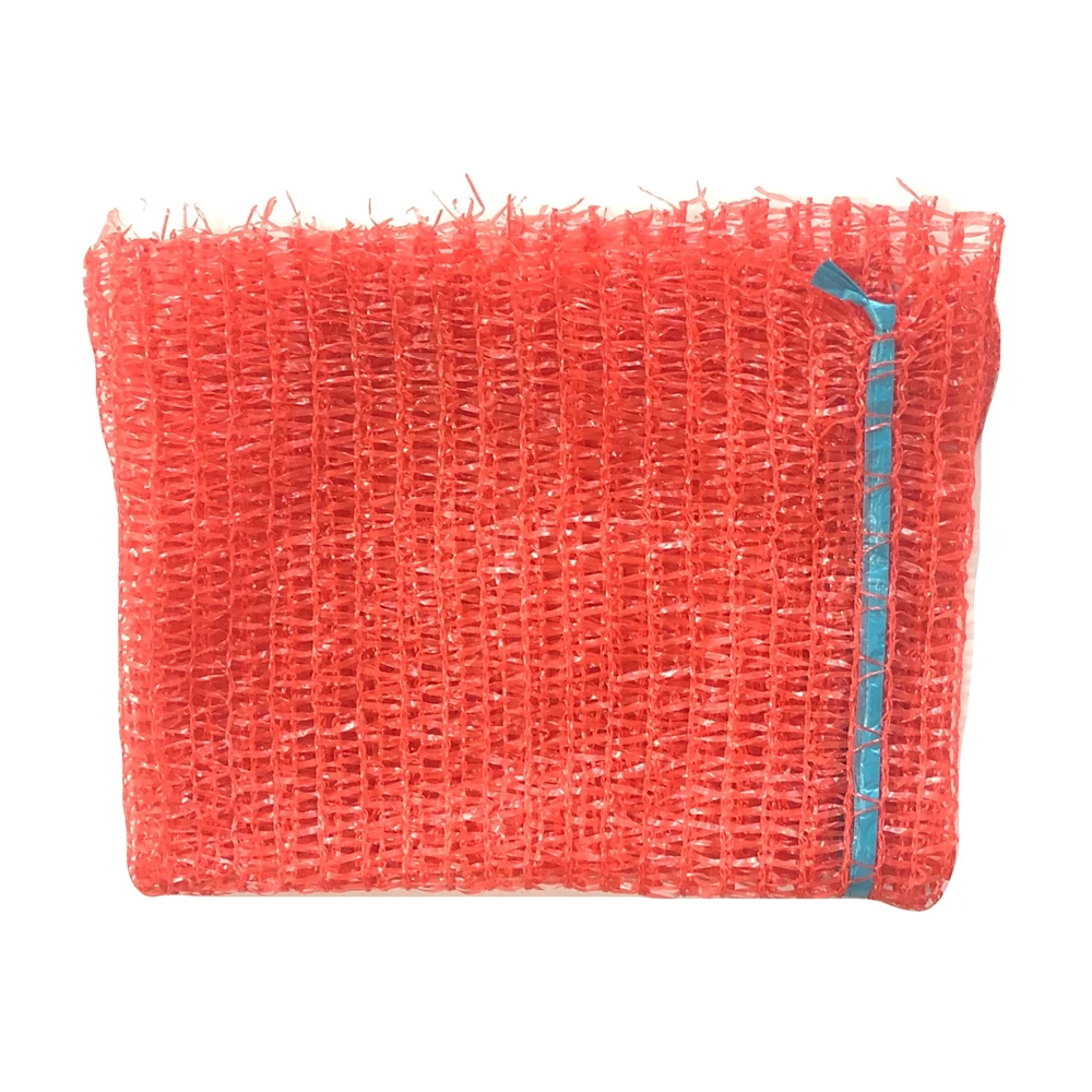 45*75cm recycelter PET-Zwiebel-Kartoffel-Verpackungssack Raschel Mesh Bags