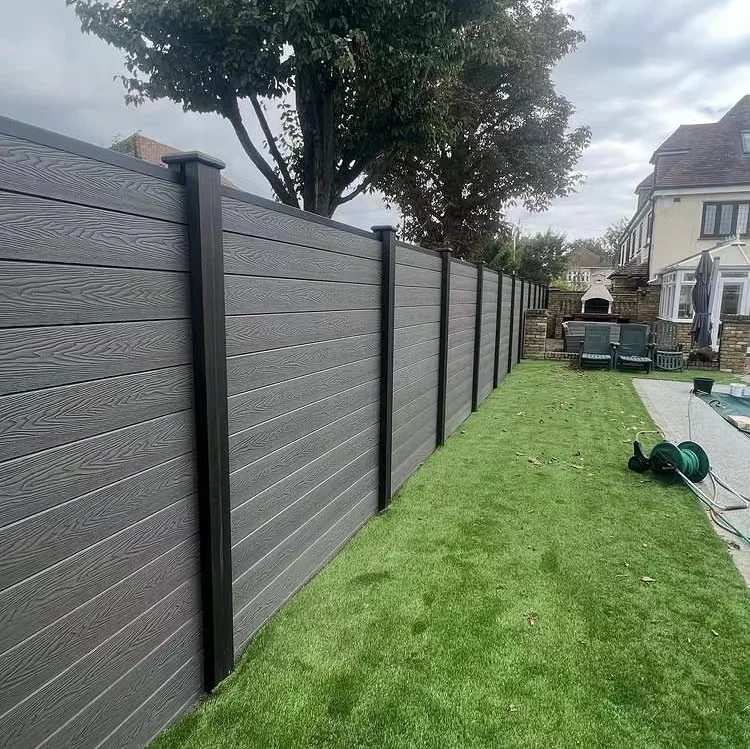 Modern Aesthetics Enhancing Garden Slat Fence Panels Privacy Fencing ...