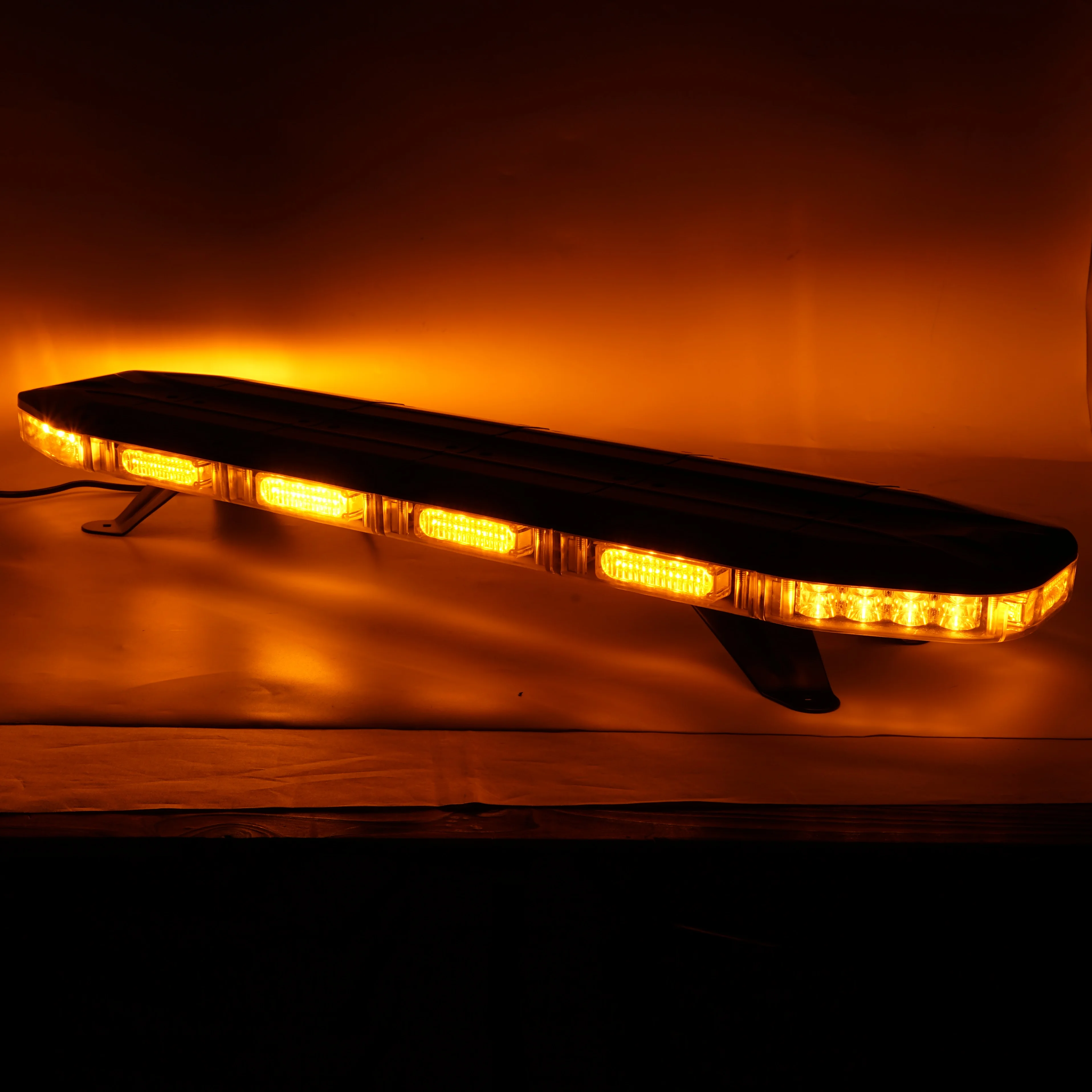 Strobe Warning Lightbar With Brake Light Tow Truck Amber White Red Ambulance Emergency Led Light Bar