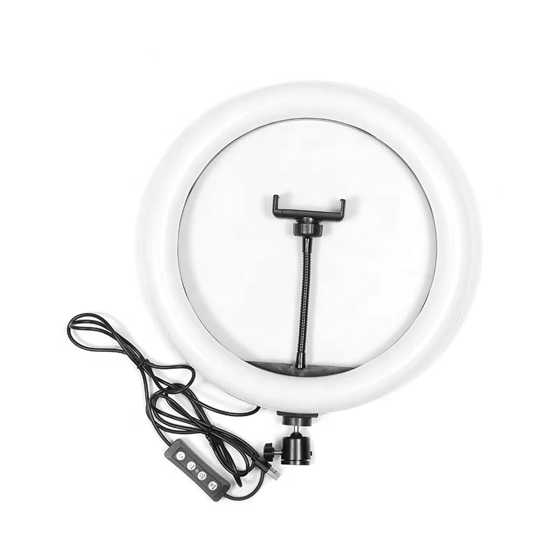 Anillo de luz LED de 12 pulgadas para teléfono inteligente, cámara