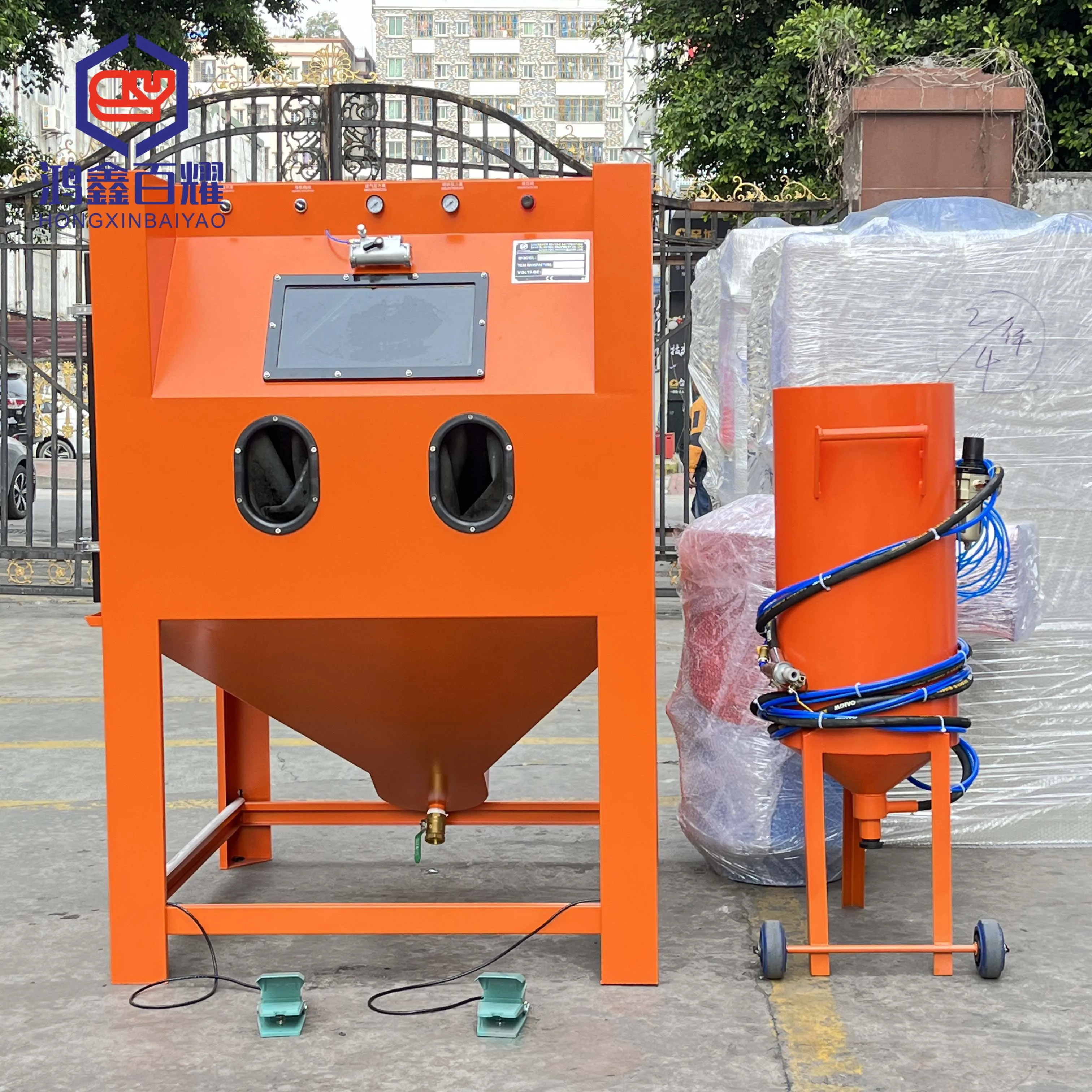 BY-1212 Wet Sand Blasting Machine Vapour Blasting Machine Wet Sand ...