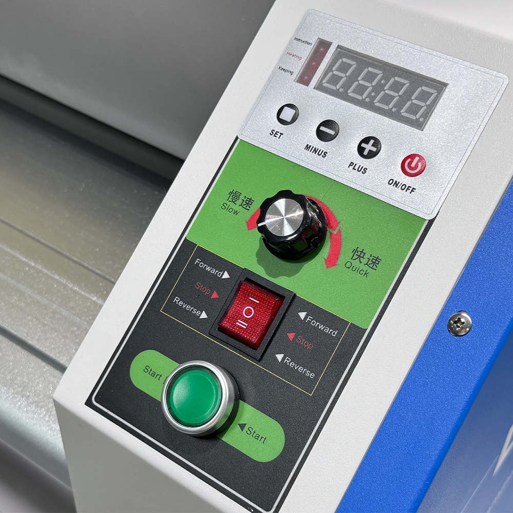 DMAIS Electric Automatic Warm and Cold Roller Lamination Machine for Paper Film Cartons Packaging