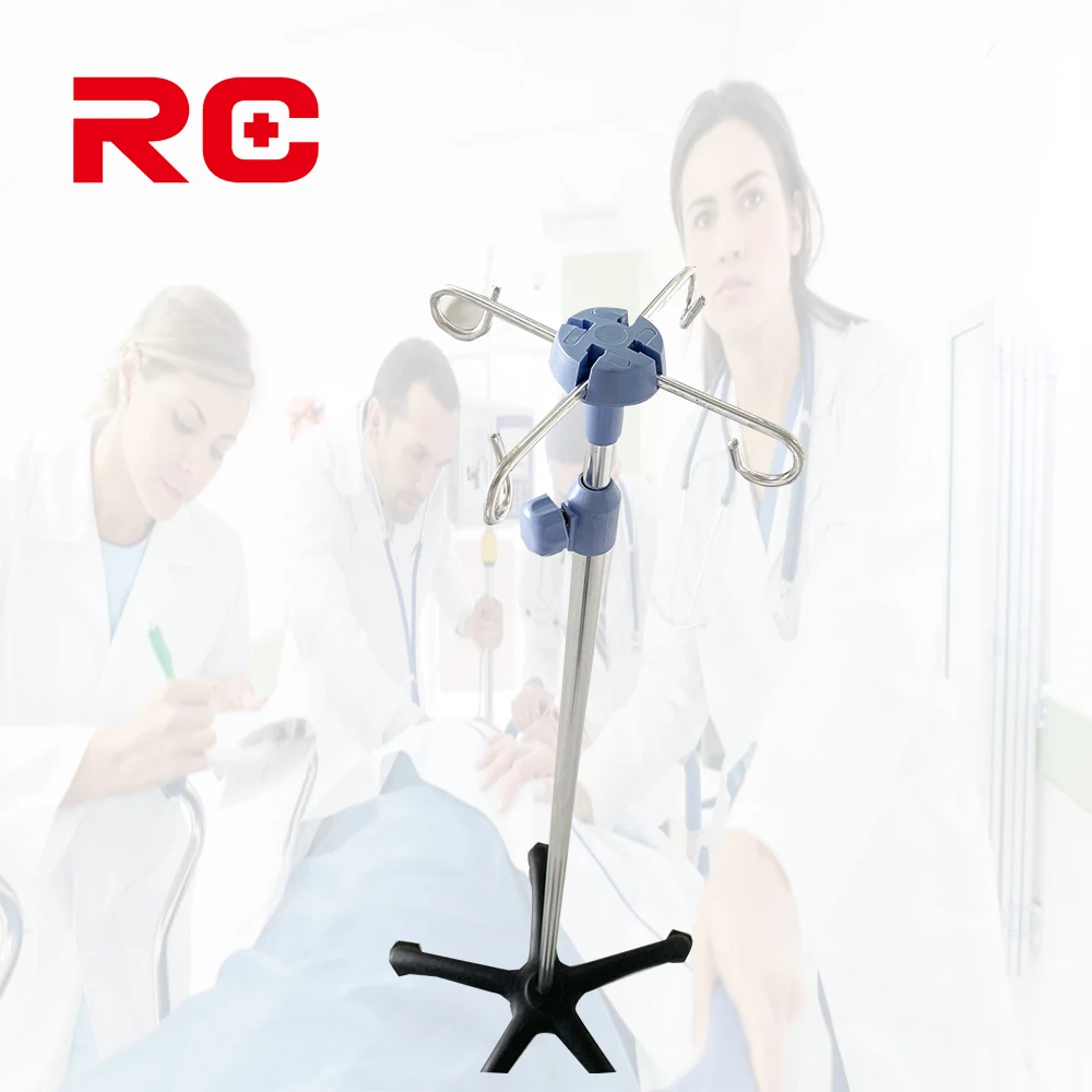 The Parts of IV Infusion Set Medical Drip Stand