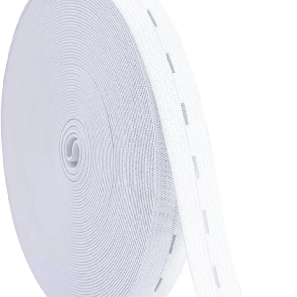 1.5-3CM Elastic Stretch Latex Fabric for Clothing Sewing Fashion Webbing Garment Accessories