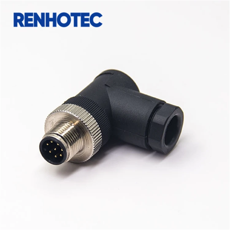 M12 Aviation Connector Waterproof Plug Video