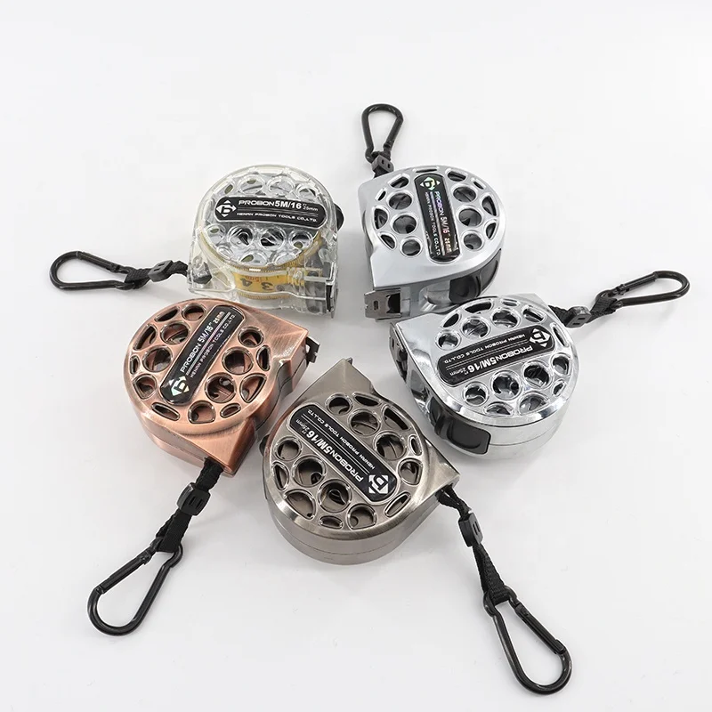 Probon customize high end retractable customise measuring tape rubber plastic coated magnet sublimation tape measure 8m