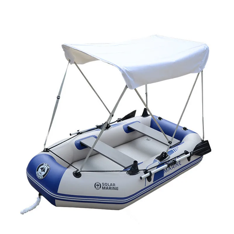 Solar-Marine-Sonnensegel Zelt Sonnenschutz UV-Schutz Schlauchboot-Dachplane  Regenschutz fr Kanu Kajak