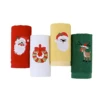 Serviette de Noël rouge
