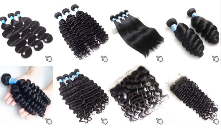Wholesale factory price 10 - 30 inch  human body wave cheap brazilian 9A , 10A hair natural bundles extension.jpg