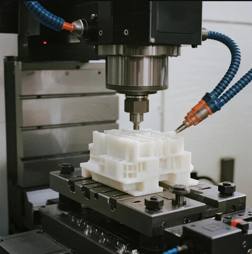 OEM Rapid Prototyping Milling Turning High Precision CNC Machining Plastic/POM/PEEK/ABS Parts for Industrial Applications