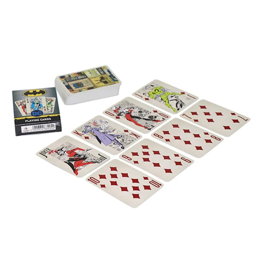 Free Samples Factory Custom Playing Cards Logo Poker Set Printed High Quality Standard Art Paper Card Game for Adult Games