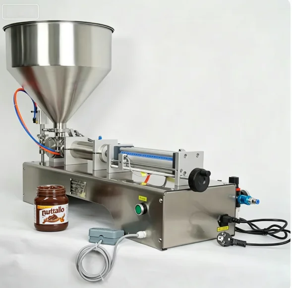TEBAK Desktop-style Cream Filling Machine, Suitable for Beverages, Juices, Chocolates, Peanut Butter, Etc.