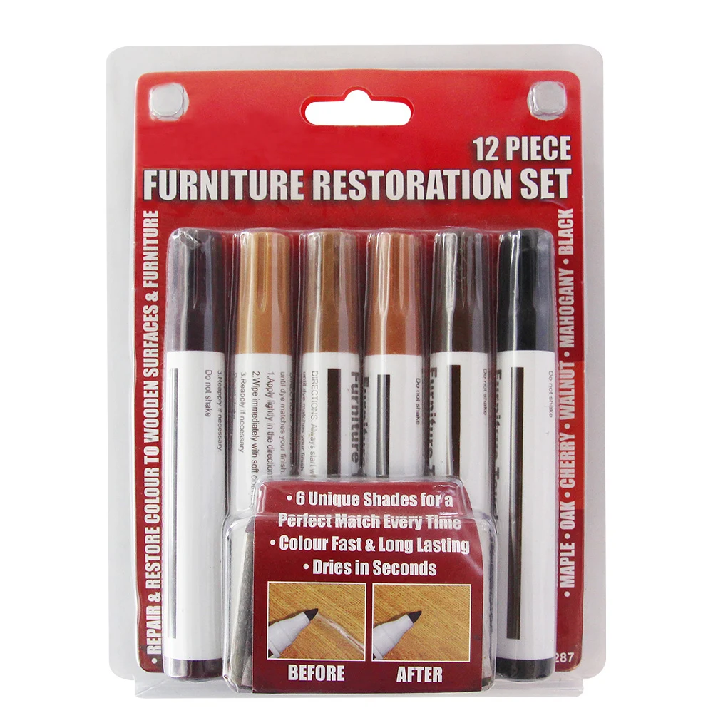 12 Piece Furniture Wood Floor Markers And Crayons Repair Kit Furniture