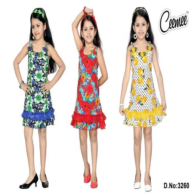 New Style Girl Frock Design