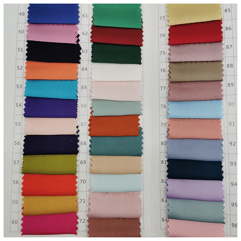 Chiffon fabric deals colors