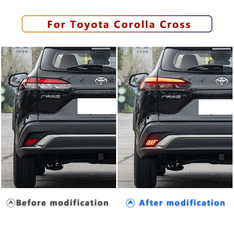 D-Lumina Lot De 2 Réflecteurs LED Pour Pare-chocs Arrière Compatibles