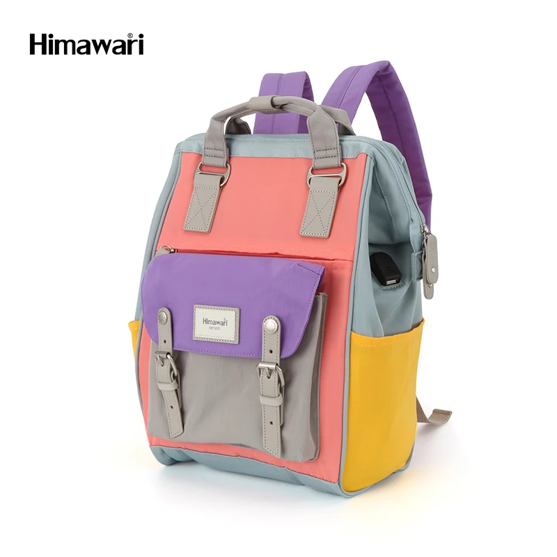 茶 himawari Himawari 2023 9018 Laptop Backpack - Vintage, Waterproof