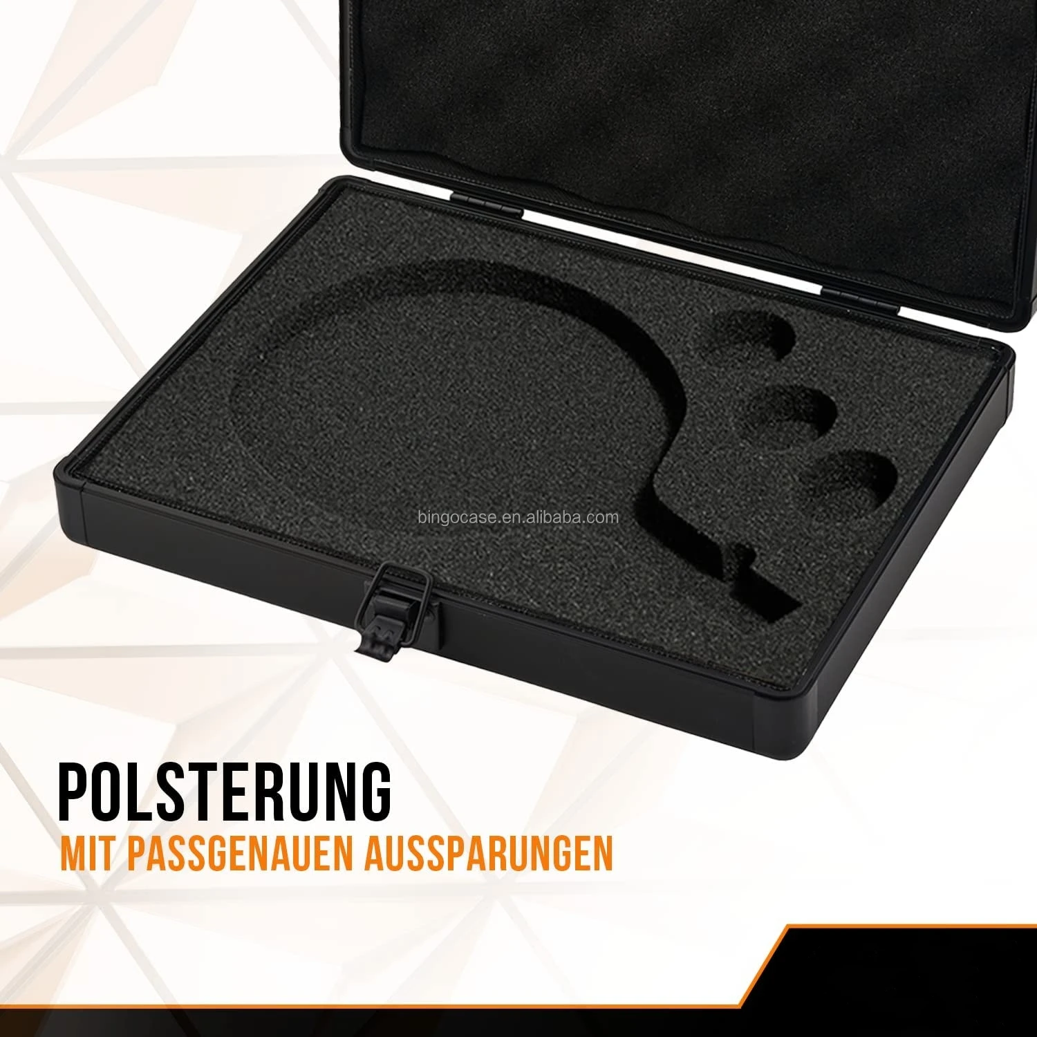 Table Tennis Racket Case,Aluminium Table Tennis Display Case For 1 Bat