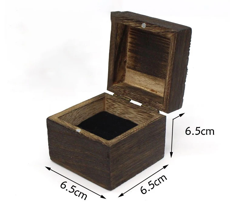Шкатулка для ювелирных изделий из цельного дерева Прямая продажа с завода Высококачественная шкатулка натурального