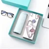 Tiffany blue lock 3281 electric massage comb two-piece set