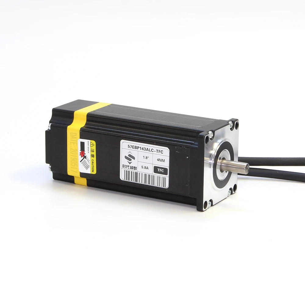 
Пекинский гибридный шаговый Серводвигатель Nema 23 3 Нм, шаговый двигатель с замкнутым циклом и кодировщиком, комплект двигателя ЧПУ 