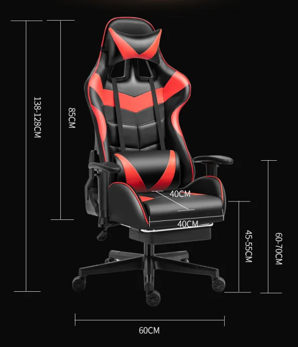 product hot selling low price quality luxury synthetic leather adjustable swivel ergonomic gaming chair for gaming-10