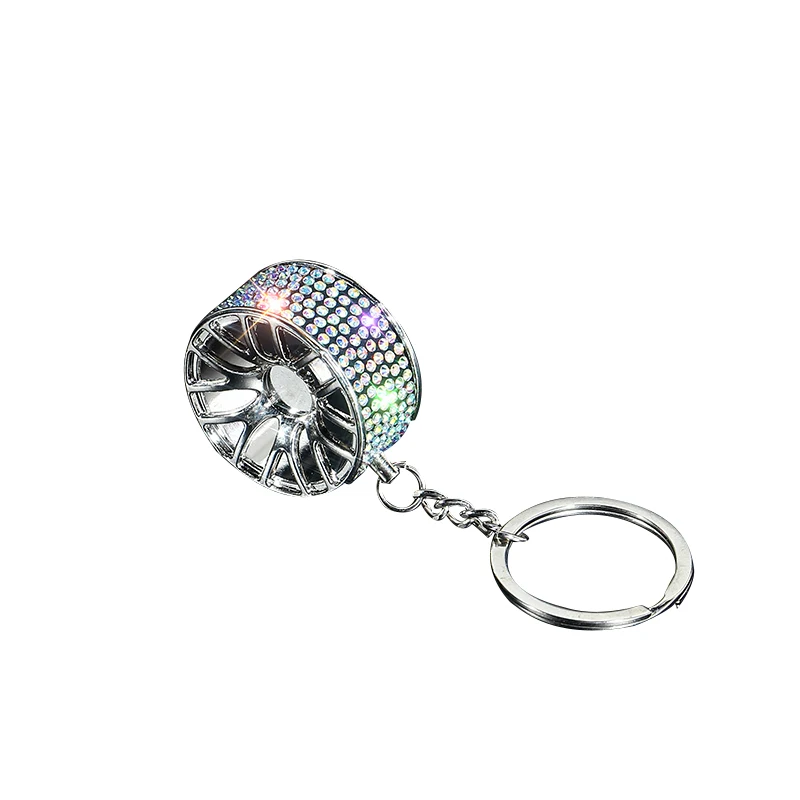 Crystal Car Key Chain for Women, Keychain Accessories with Bling  Rhinestones, Keychain Accessories Car Key Decorations (Black)