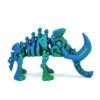 Mammoth bleu-vert