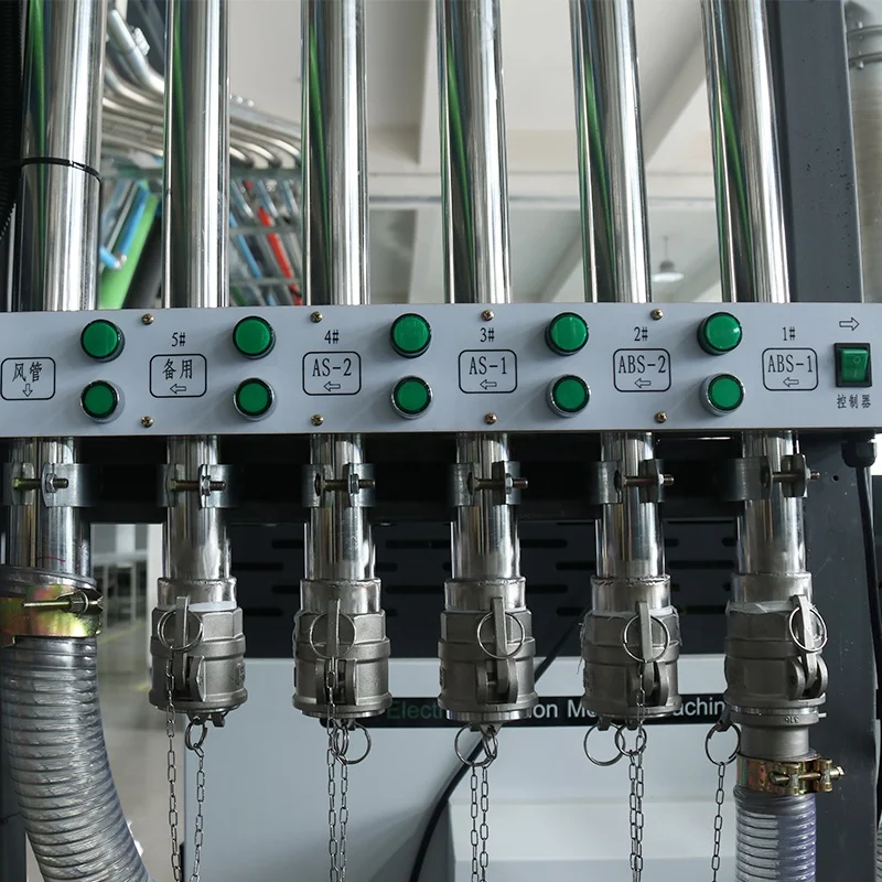 Xiecheng Brand Plastic Injection Factory Automatic Centralised Material Conveying Systems Vacuum Central Feeding System