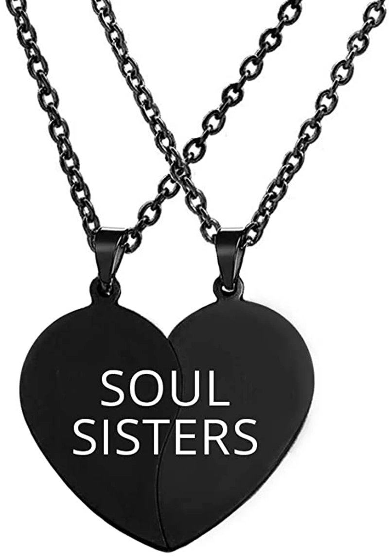 Sisters Necklace: Sister Gift, Gift for Sister, Sister Birthday Gift, Big  Sister Gift, Giggles, Secrets, 2 Interlocking Circles - Dear Ava
