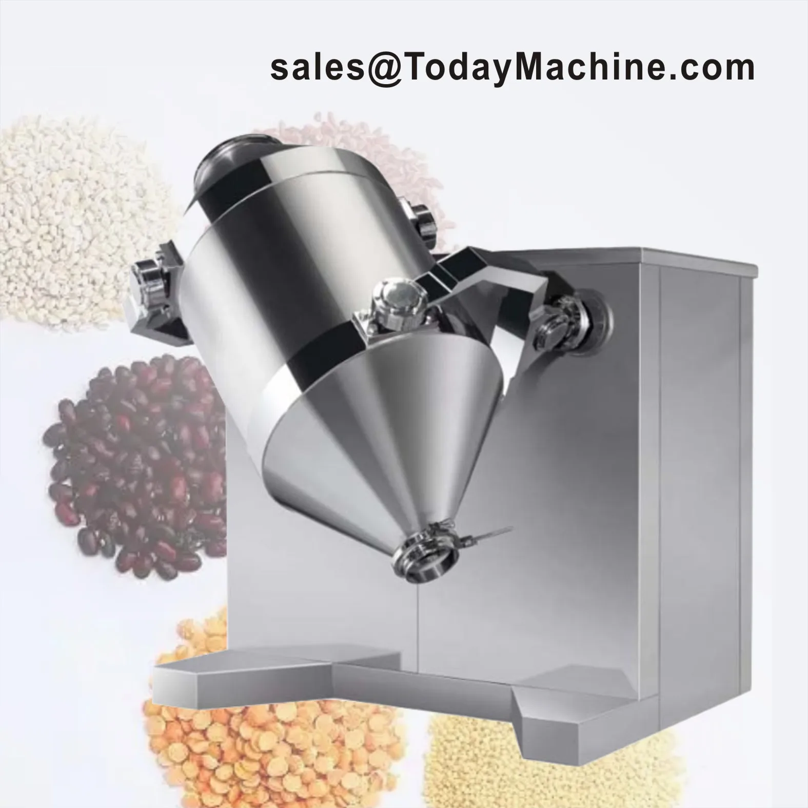tobacco mixer machine Dry Powder Blender Tobacco Mixer Fertilizer 3D Mixing Machine