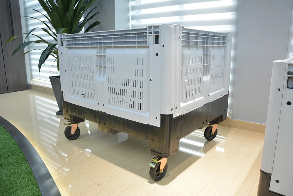 HUADING Recyclable Heavy-Duty Customized Folding Shipping Collapsible Pallet Box Logistical Cargo & Storage Equipment